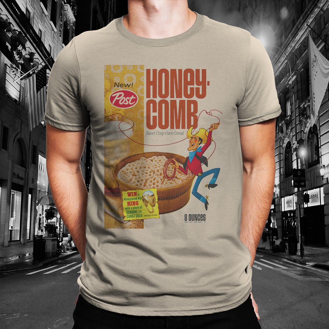 Honeycomb "Classic Cereal Box" Tee