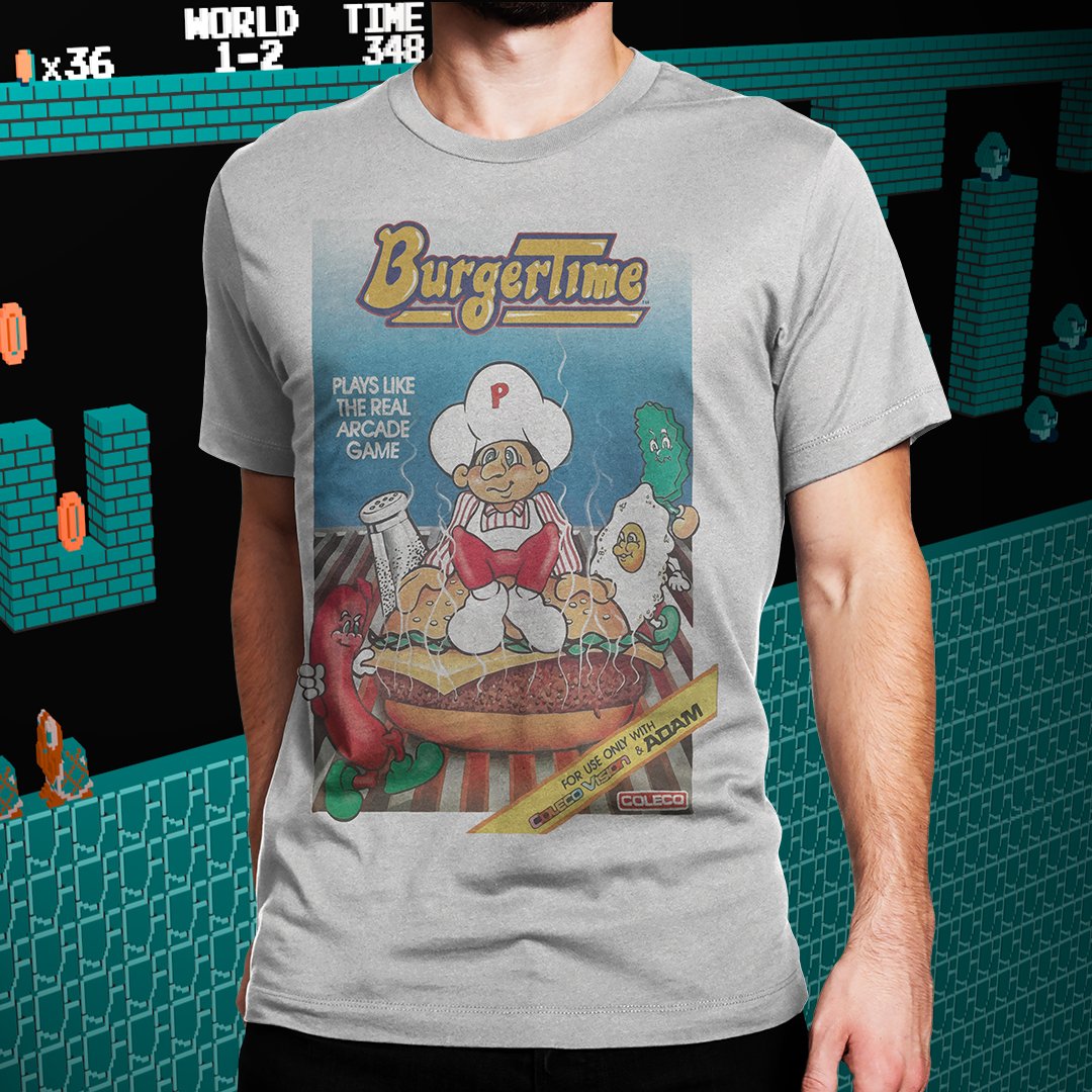 Burger Time "Cover" Tee