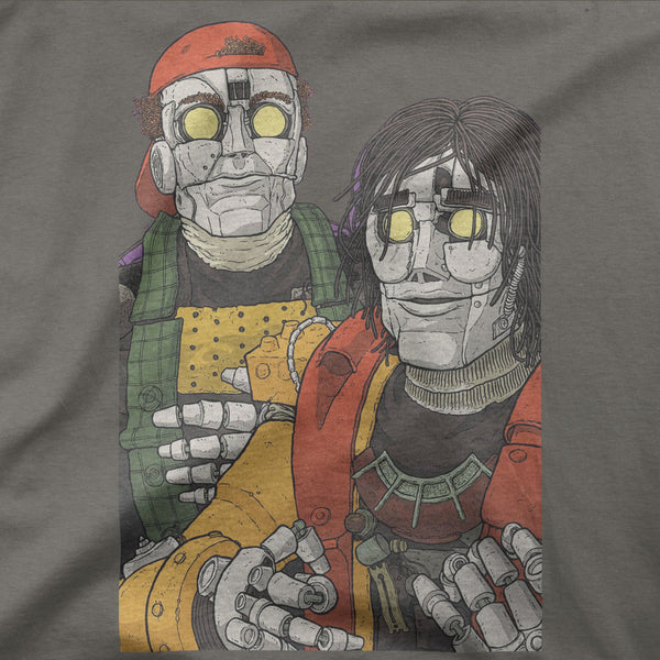 Bill and Ted "Robot Us'" Tee