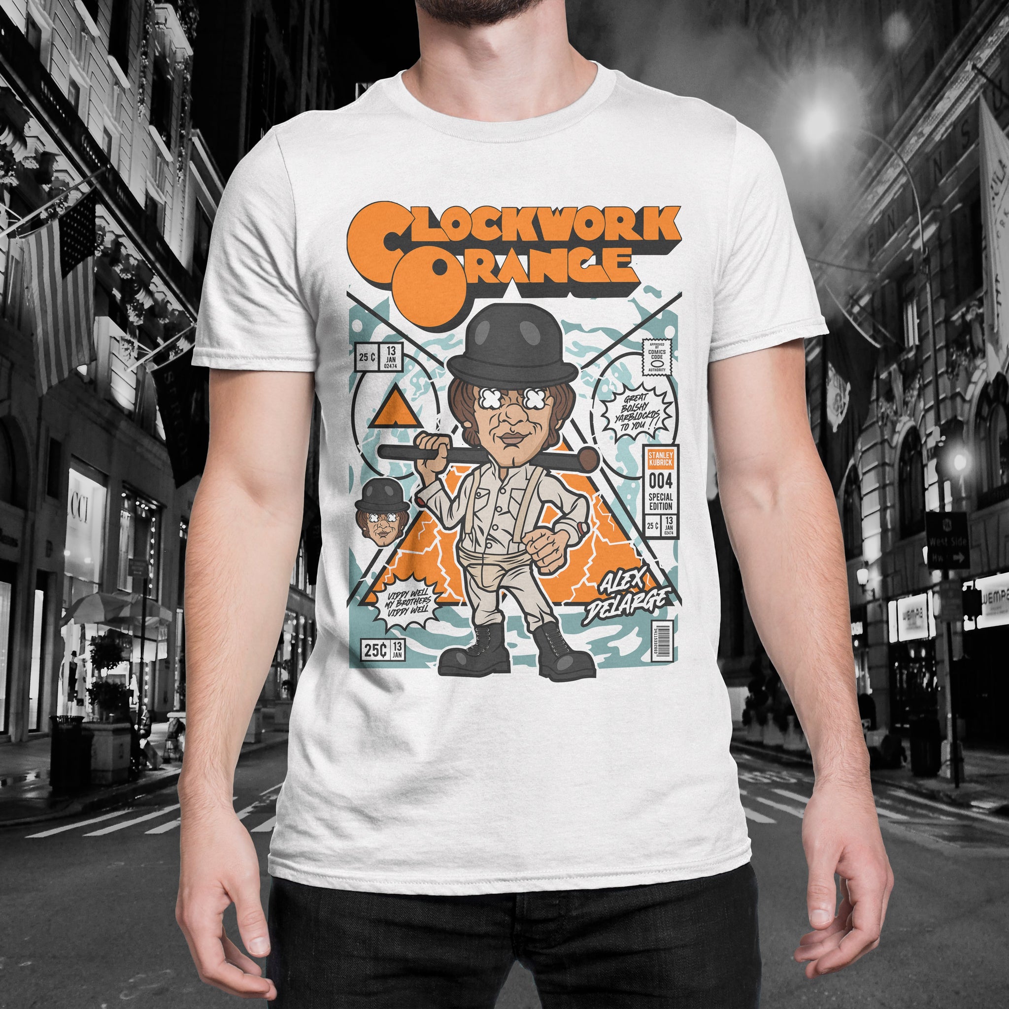 A Clockwork Orange "Comic" Tee