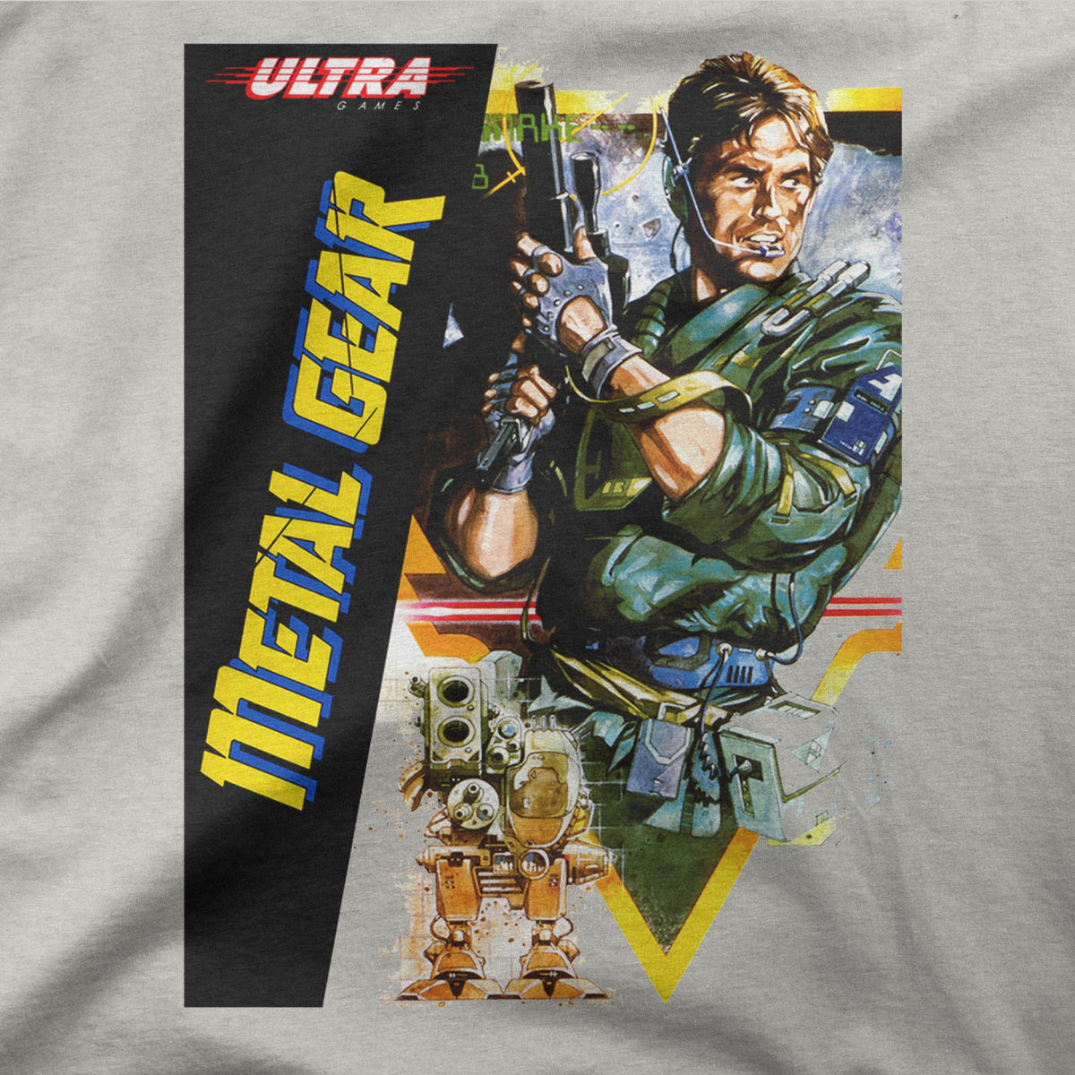 metal gear t shirt Metal Gear Retro Game