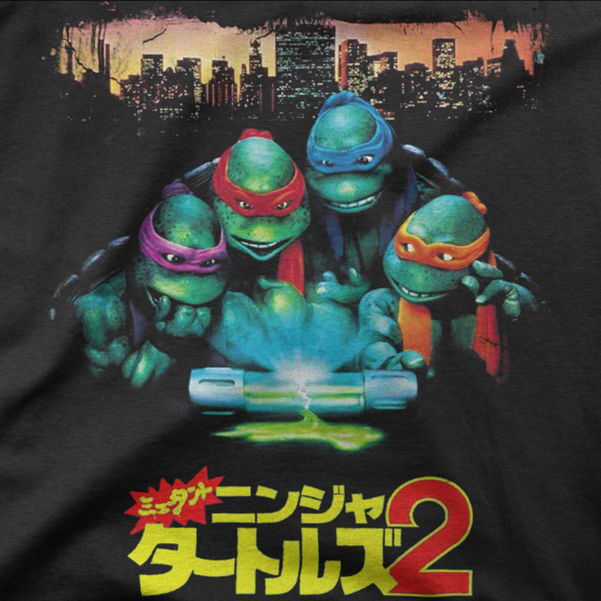 TMNT 2 | Japanese ooze | Tee – Neckbreaker Tees